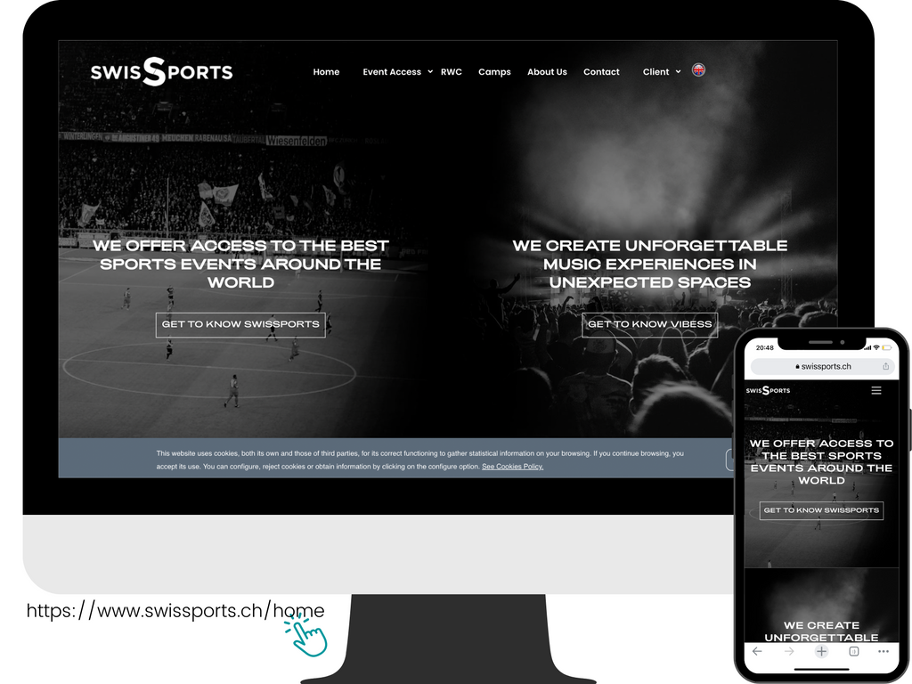 SwisSports: Portal Clientes B2B - España