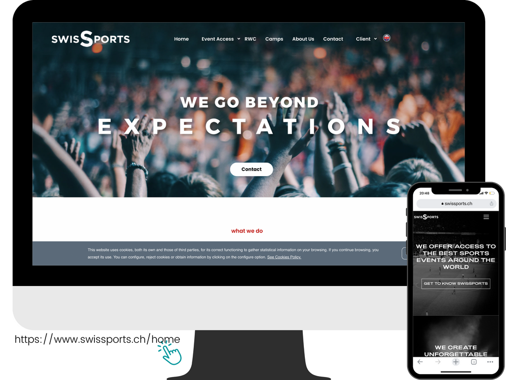 SwisSports: Portal Clientes B2B - España
