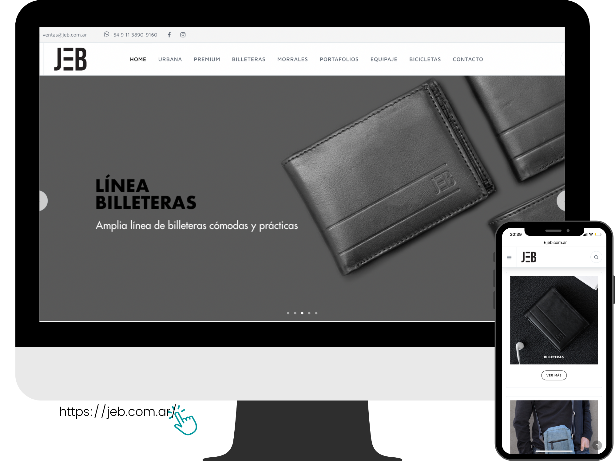Jeb: Website B2B - Argentina